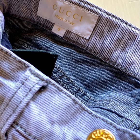 Authentic Girls GUCCI JEANS 👖 size 6 - Picture 6 of 11